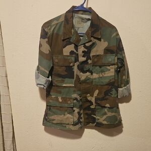 Women's Camouflage Utility Jacket